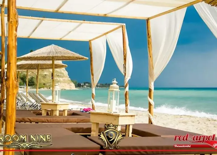 Nine 9 Beachfront Apartman Nea Kallikrateia